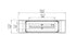 Ecosmart Fire Linear Curved 65 Fire Pit Kit - Black Finish / Stainless Steel Burner - ESF.B.FPK.LC.65.I